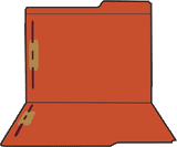 Letter-Size, 1/3 Cut, Double-Ply, End Tab (1 13 ⁄4˝w x 9 1 ⁄2˝h) - 50 Pk