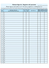 Patient Sign in Form-Bilengual