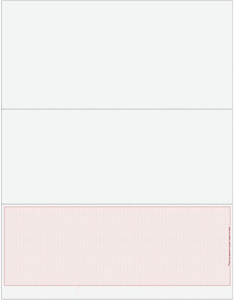 Wave Blank Business Checks on Bottom