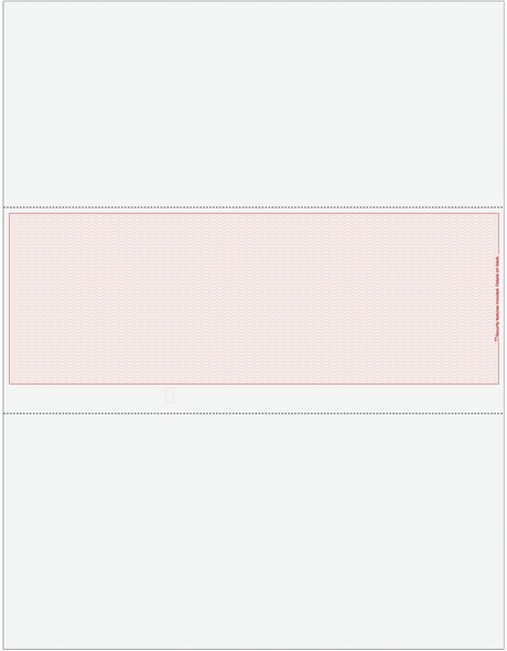 Wave Blank Business Checks in Middle