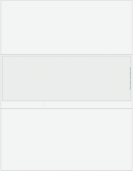 Wave Blank Business Checks in Middle