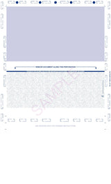 Void Pantograph Check – Blue 281 Z-Fold Blank Pressure Seal Checks – 8½ × 14