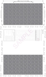 Void Pantograph Check – Blue 281 Z-Fold Blank Pressure Seal Checks – 8½ × 14