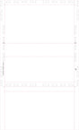 Form, Blank, two blockouts 28# MOCR, 8-1/2" x 14" Z-Fold - Choice Checks