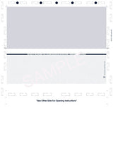 Basic Void Pantograph Check – Blue 281 Z-Fold Blank Pressure Seal Checks – 8½ × 11