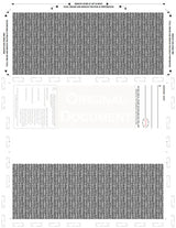 Check, Void Pantograph, Teal 328 28#, 8-1/2" x 11" Z-Fold - Choice Checks