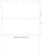 8-1/2" x 11" Z-Fold Check, Stock, Blank 24#