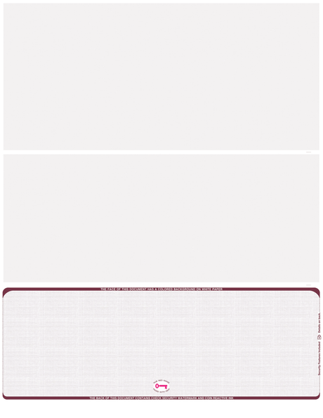 Bottom Check Stock Linen Blank Business Checks – Better Security