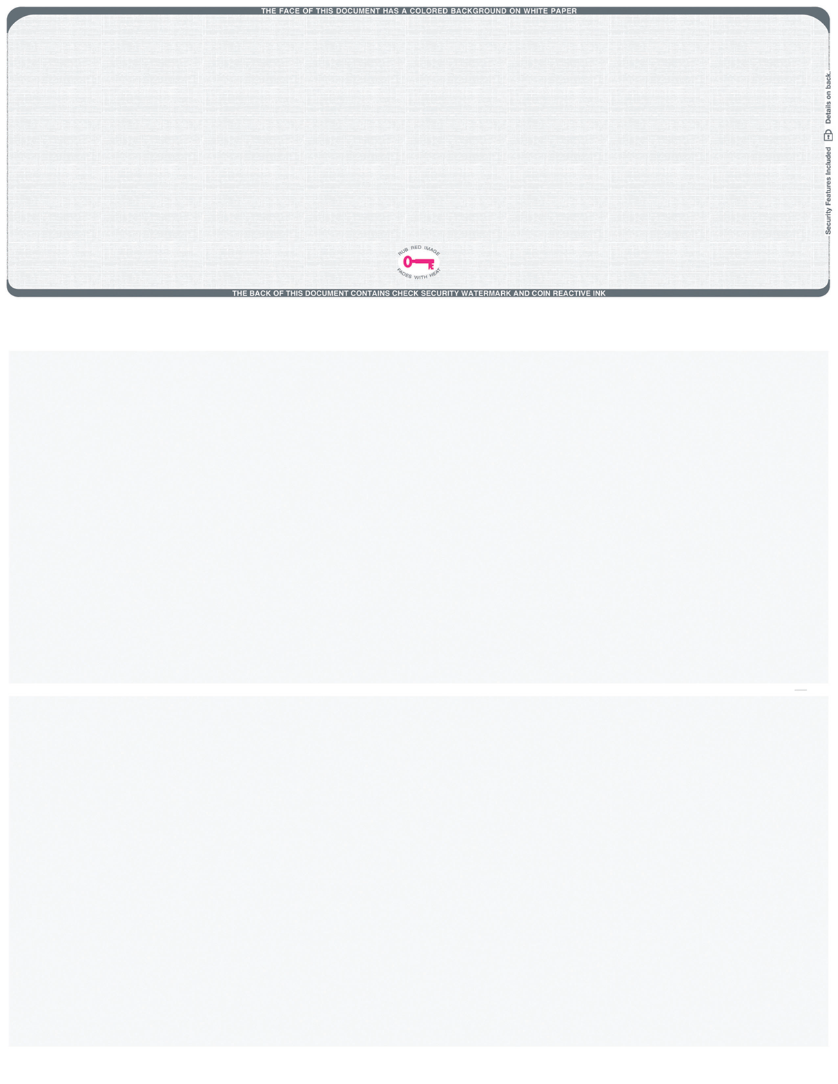 Top Check Stock Linen Blank Business Checks – Better Security