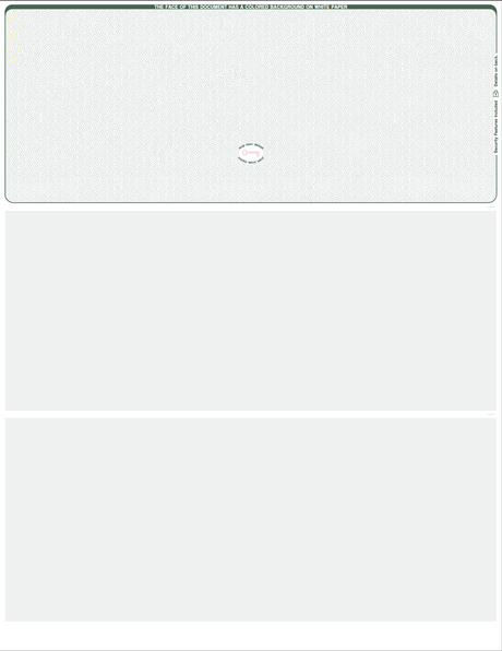 Scallop Void - Long Border - Green