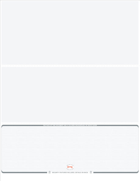 Bottom Check Stock Linen Blank Business Checks – Better Security