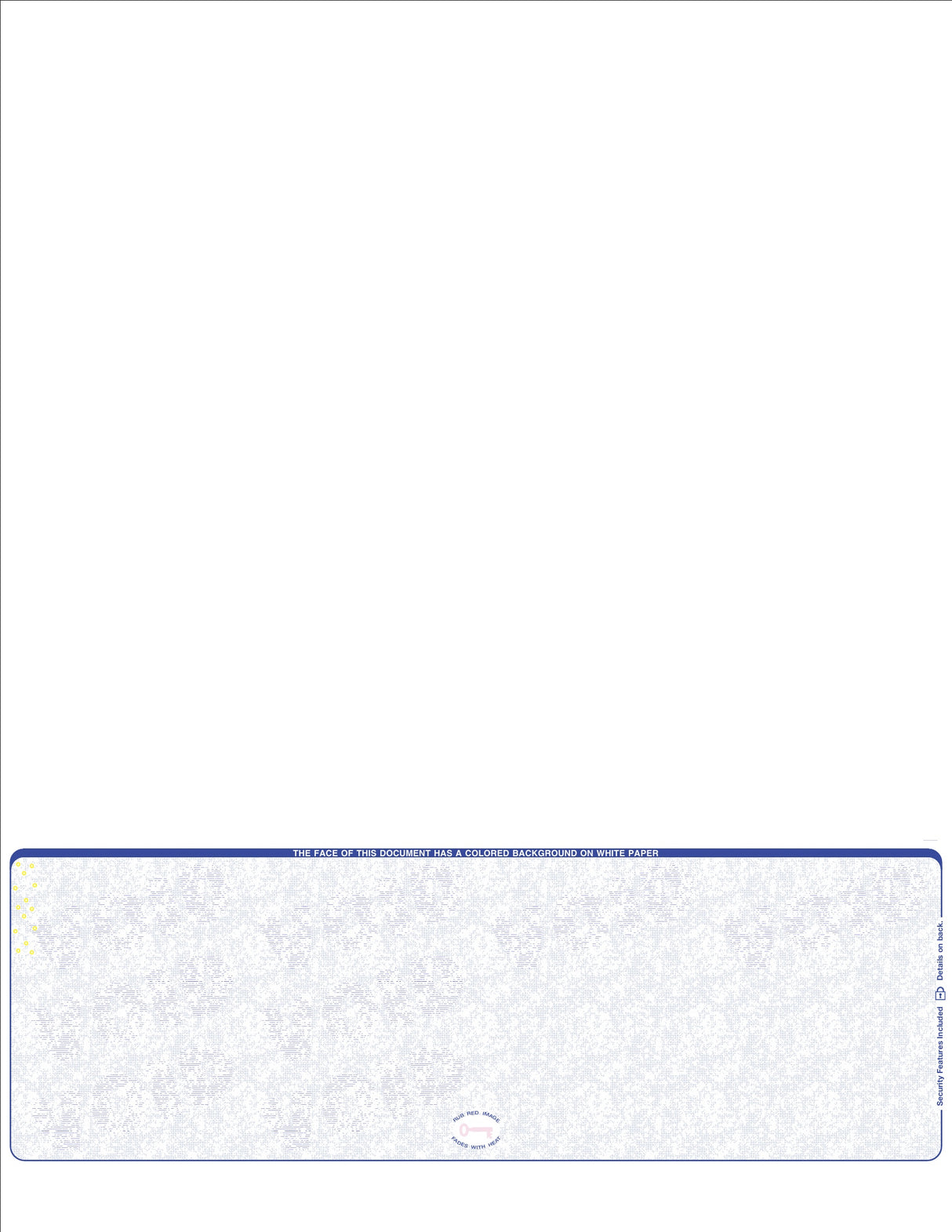 Bottom Check Stock 933 VOID Blank Business Checks – Better Security