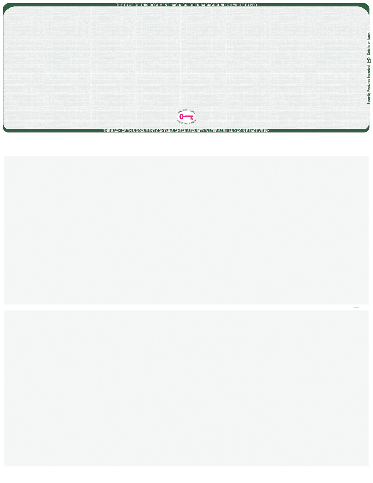 Top Check Stock Linen Blank Business Checks – Better Security