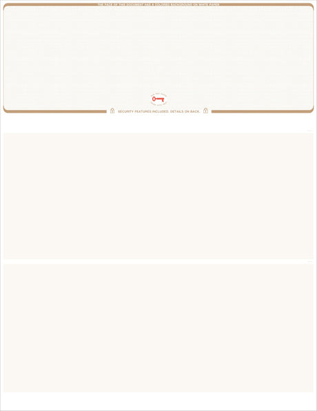 Top Check Stock Linen Blank Business Checks – Better Security