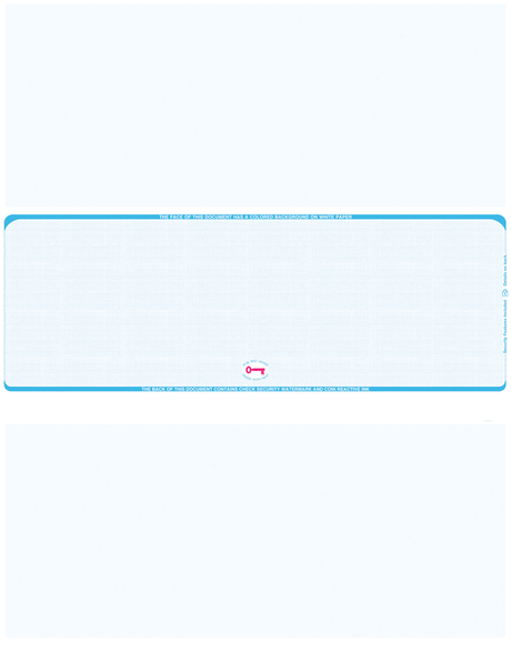 Middle Check Stock Linen Blank Business Checks – Better Security