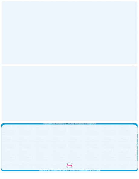 Bottom Check Stock Linen Blank Business Checks – Better Security