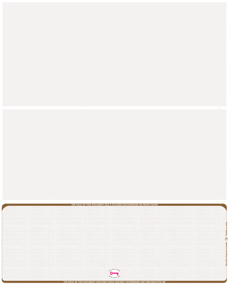 Bottom Check Stock Linen Blank Business Checks – Better Security