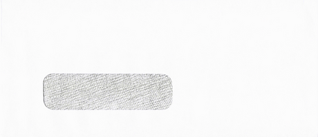 SINGLE WINDOW IMPRINT 8-7/8 X 3-7/8 24# WH WOVE