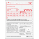 Form 1096 Transmittal Summary