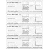 W-2 Employer State, City or Local, Copy 1/D - 4up Horizontal