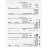 Form 1098-E Student Loan Interest Statement Borrower Copy B - 25 Qty