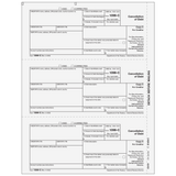 Form 1099-C Cancellation of Debt - Copy C Creditor - 25 Qty