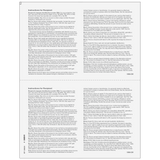 1099-DIV Dividends and Distributions - Recipient Copy B - 25 Qty