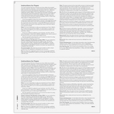 Form 1099-K Payment Card and Third Party Network Transactions - Copy B Payee - 25 Qty