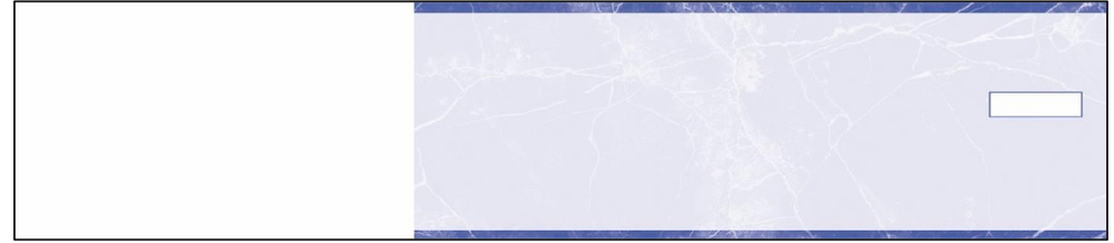 3-On-A-Page Manual Checks - Marble Blue