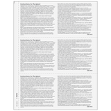 Form 1099-PATR Taxable Distributions From Cooperatives - Copy B Recipient - 25 Qty