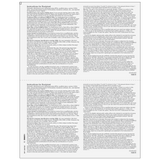 Form 1099-R Distributions From Pensions, etc.- Copy B Recipient - 25 Qty