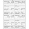 W-2/1099 Double Window Envelopes - Universal (Moisture Seal) - 25 Qty