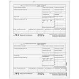 2026 W-2 Employer File Copy D Preprinted Laser Forms