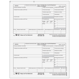Form W-2 Copy 1/D Employer State, City or Local, and Record Copy