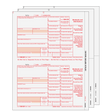 1099-DIV Dividends and Distributions - 3-part Set (Preprinted)