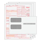 1099-DIV Dividends and Distributions - Preprinted 3-part Kit (with Self Seal Envelopes) - 25 Qty