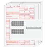 1099-DIV Dividends and Distributions - Preprinted 4-part Kit (with Self Seal Envelopes) - 25 Qty