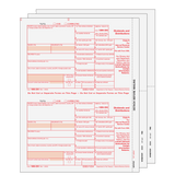 1099-DIV Dividends and Distributions - 4/5-part Set (Blank Copies)  - 25 Qty