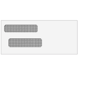 #9 Double Window Envelope (Self Seal)- 500 Qty