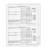 1099-DIV Dividends and Distributions - 2-part E-file Set (Preprinted) - 50 Qty