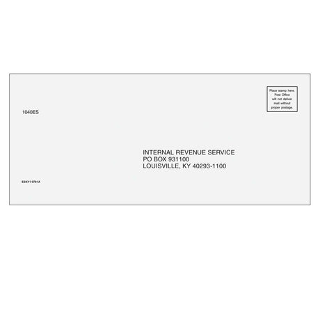 1040-ES Envelope - Louisville, KY