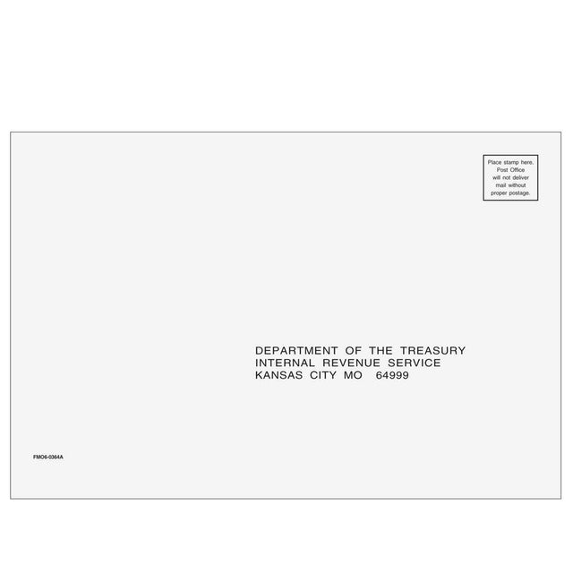 1040 All Returns Envelope - Kansas City, MO