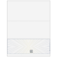 Prismatic Star With Hologram Blank Business Check on Bottom