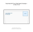 Imprinted #10 Gum Side Seam Envelope – 4-1/8 x 9-1/2 product image