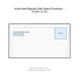 Imprinted Regular Side Seam Envelope – 3-5/8 x 6-1/2 product image