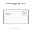 Imprinted Regular Side Seam Envelope – 3-5/8 x 6-1/2 product image
