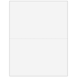 2026 1099 2-Up Blank Laser Paper with 1099-NEC Instructions on Both Panels