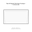 Plain #9 Regular Side Seam Envelope – 3-7/8 x 8-7/8 product image