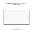 Plain #9 Regular Side Seam Envelope – 3-7/8 x 8-7/8 product image