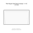 Plain Regular Side Seam Envelope – 4-1/2 x 10-3/8 product image
